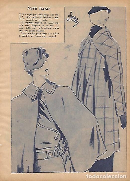 Cartoline: LAMINA BLANCO Y NEGRO 11864: Trajes para viajar - Varios