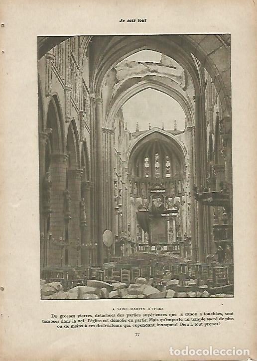 Cartoline: LAMINA 11952: Igleisa de Saint Martin en Ypres - Varios