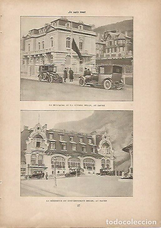 Postales: LAMINA 11927: Residencia del Gobernador en Havre Belgica - Varios