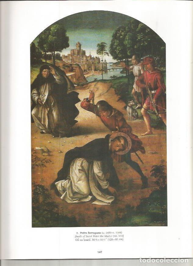 Postales: LAMINA PRADO 26001: La muerte de San Pedro el Martir, por P. Berruguete - Santiago Alcolea Blanch