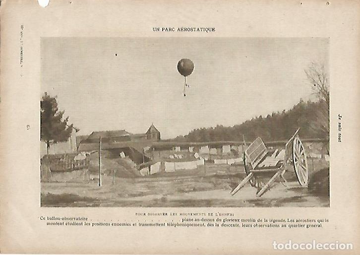 Postales: LAMINA 12002: Globo aerostatico - Varios