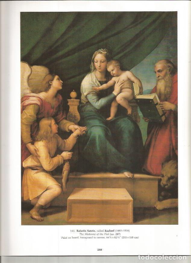 Postales: LAMINA PRADO 26070: La Virgen del Pescado, por Rafael - Santiago Alcolea Blanch