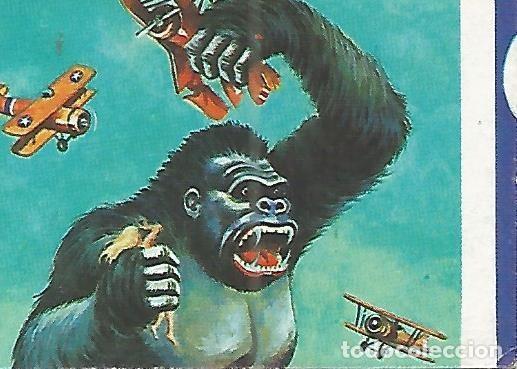 Postales: CROMO ALBUM MONSTRUOS 049: KING KONG no 39 - Varios