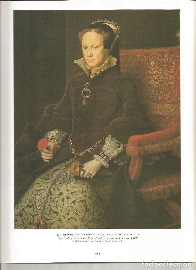 Postales: LAMINA PRADO 26102: La reina Maria de Inglaterra, por Antonio Moro - Santiago Alcolea Blanch