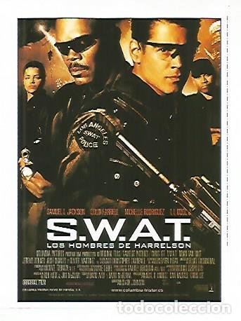 Postales: CROMO CINE 1613: SWAT. LOS HOMBRES DE HARRELSON - Varios