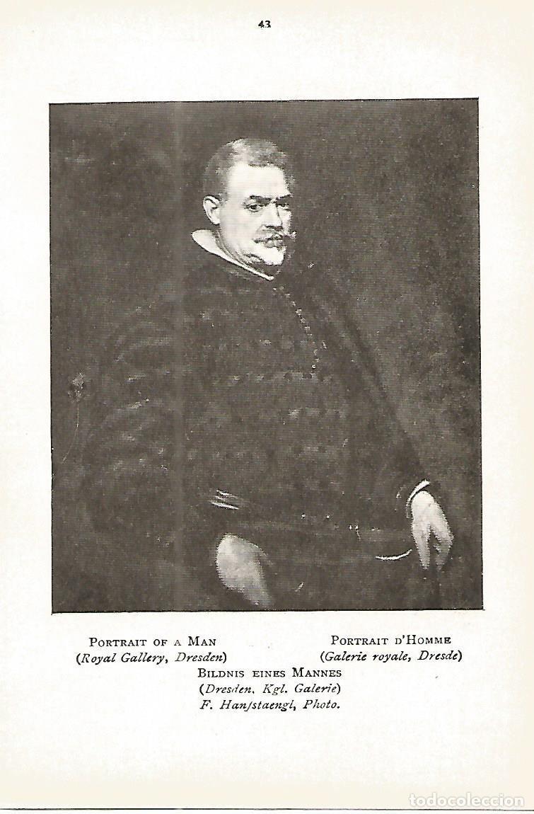 Postales: Lamina 021: VELAZQUEZ Retrato de un hombre - Varios