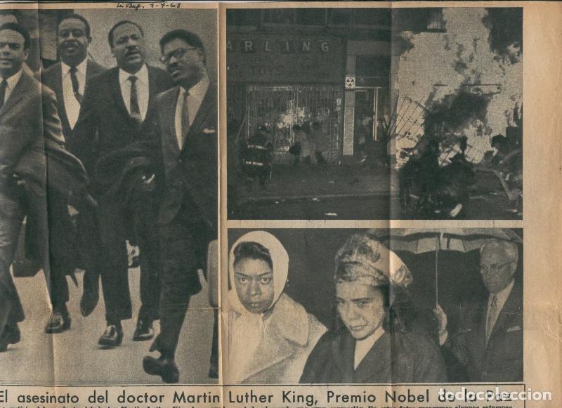 Cartes Postales: Asesinato de Martin Luther King - Varios