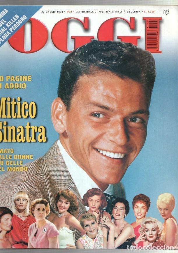 Cartes Postales: Oggi numero 21 (27.5.1998) 20 paginas dedicadas a Frank Sinatra -