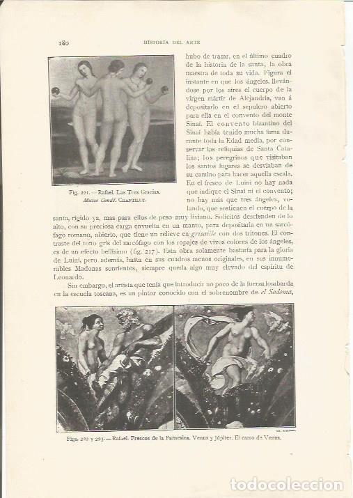 Cartoline: LAMINA 26813: Las Tres Gracias, por Rafael - J. Pijoan