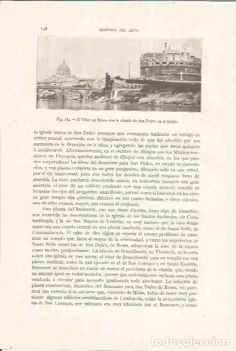 Cartoline: LAMINA 26798: El Tiber en Roma - J. Pijoan