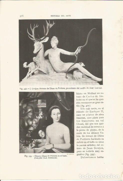 Postkarten: LAMINA 26883: Retrato de Diana de Poitiers, por Goujon - J. Pijoan