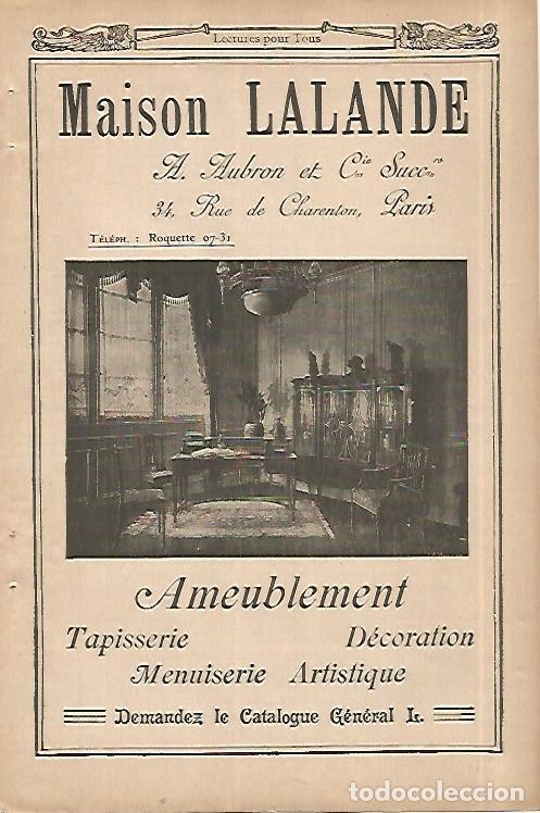 Postkarten: LAMINA 8446: Publicidad de Maison Lalande - Varios