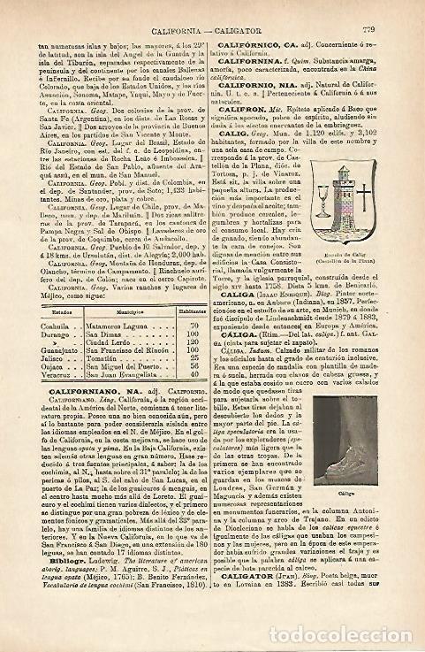 Postales: LAMINA ESPASA 14726: Escudo de Calig Castellon - Varios