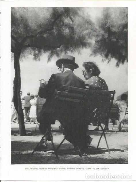 Postales: LAMINA 26538: Turistas en San Sebastian - Pio Baroja