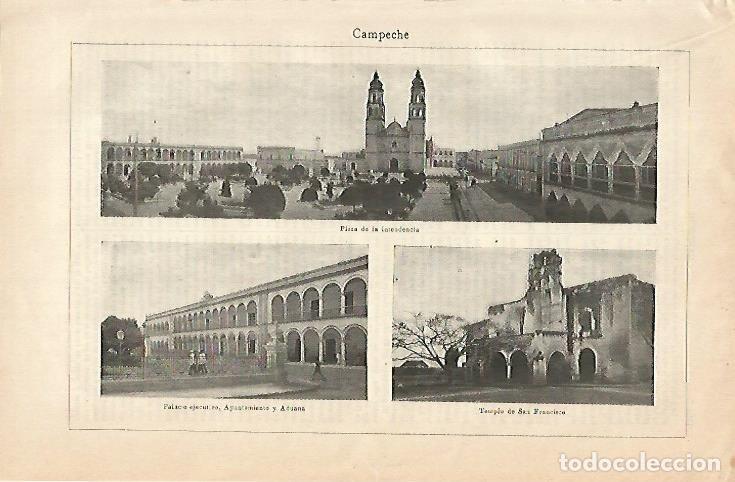 Cartoline: LAMINA De ESPASA 00183: Campeche - Varios autores