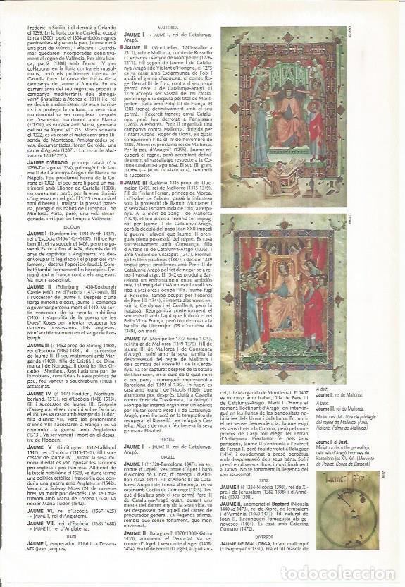 Cartoline: LAMINA LAROUSSE 70390: Miniaturas de Jaime I del Llibre de Privilegis del regne de Mallorca - VVAA