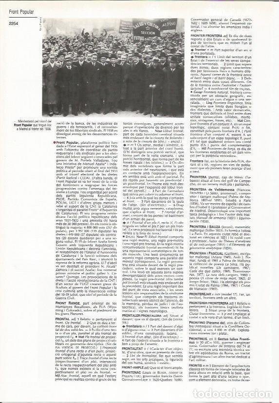 Postais: LAMINA LAROUSSE 70473: Manifestacion del Frente Popular en Madrid en 1936 - VVAA