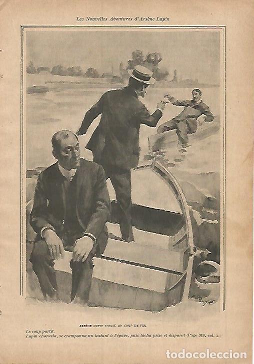 Postales: LAMINA 12131: Arsene Lupin - Varios