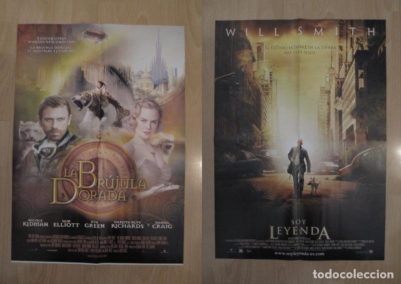 Postales: Poster doble cine: Soy leyenda y La brujula dorada - Varios