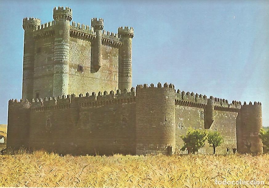 Postais: Lamina 12215: Castillo de Fuensalda&ntilde;a Valladolid - Varios