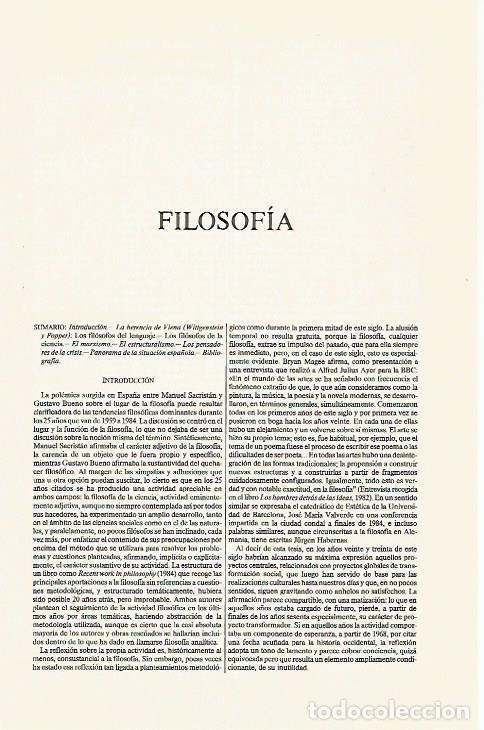 Postales: LAMINA ESPASA 31261: Articulo FILOSOFIA - Varios