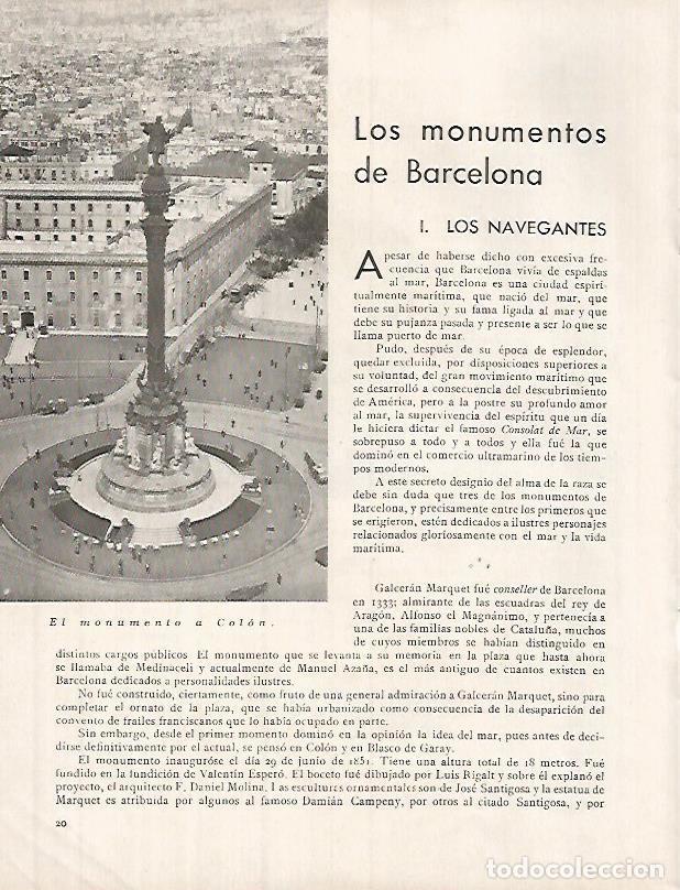 Postkarten: LAMINA 12306: Monumento a Colon en Barcelona - Varios