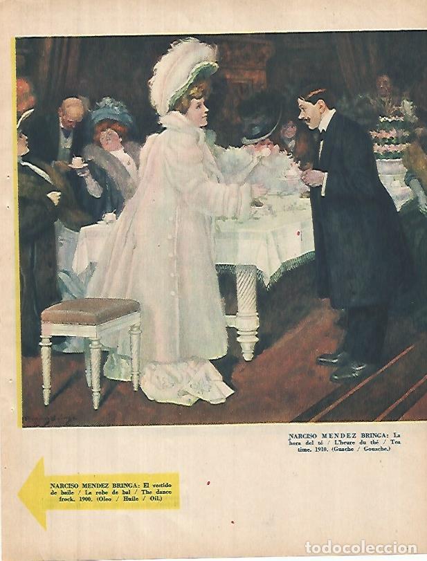 Cartoline: LAMINA 12355: La hora del te por N. Mende Bringa - Varios