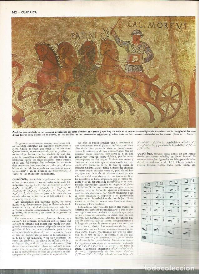 Cartoline: LAMINA MONITOR 01128: Mosaico representando una cuadriga - Varios