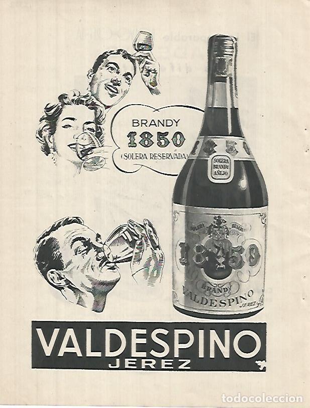 Cartoline: LAMINA 12372: Publicidad de Jerez Valdespino - Varios