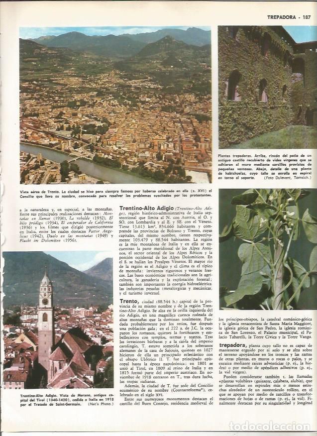 Cartoline: LAMINA MONITOR 0870: Vista aerea de Trento - Varios