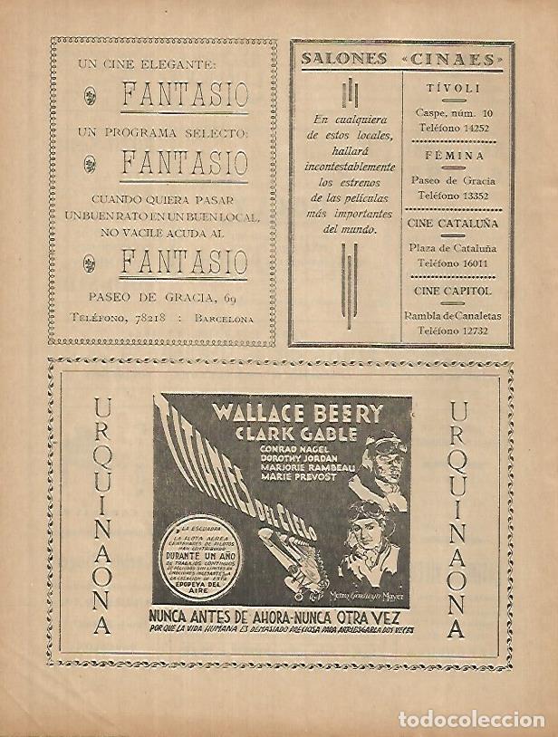 Cartoline: LAMINA 12315: Publicidad de cines de Barcelona - Varios
