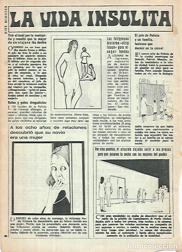 Cartoline: LAMINA 12399: Seccion La Vida Insolita - Varios