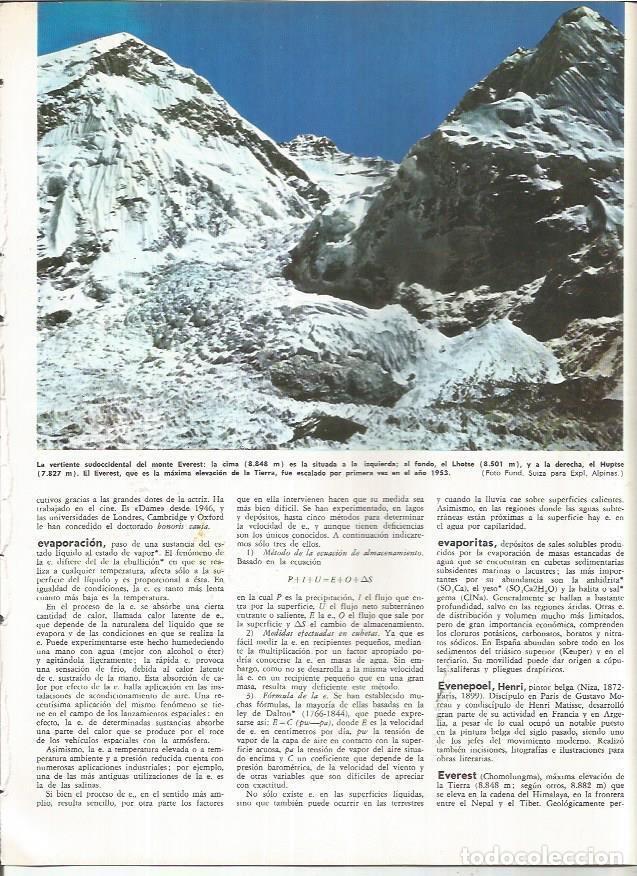 Postais: LAMINA MONITOR 0999: Vertiente sudoccidental del Everest - Varios