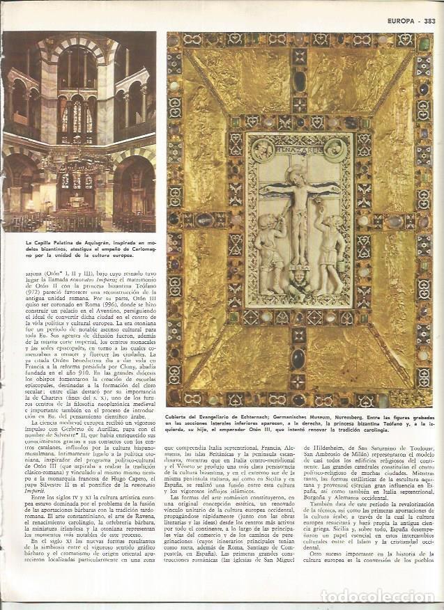 Postais: LAMINA MONITOR 0996: Cubierta del Evangelario de Echternach - Varios