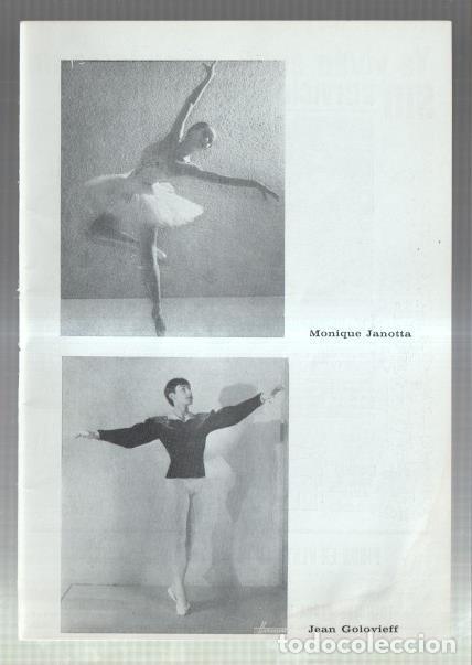 Postais: El Liceo: Lamina/pagina numerada 24: artista MONIQUE JANOTTA y JEAN GOLOVIEFF -