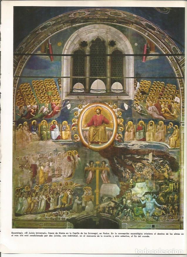 Postkarten: LAMINA MONITOR 0969: El Juicio Universal, por Giotto - Varios