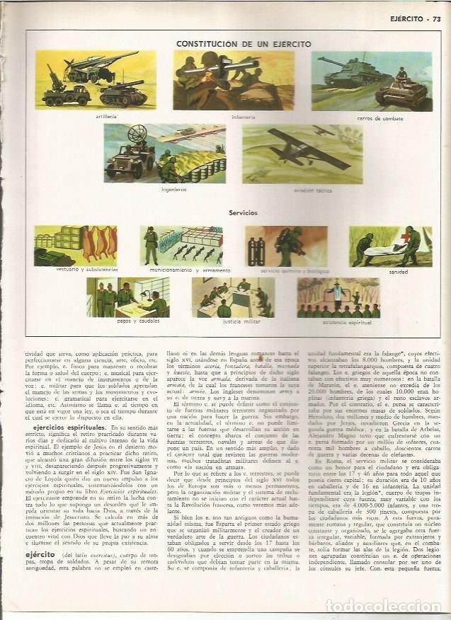 Postais: LAMINA MONITOR 0954: Construccion de un ejercito - Varios