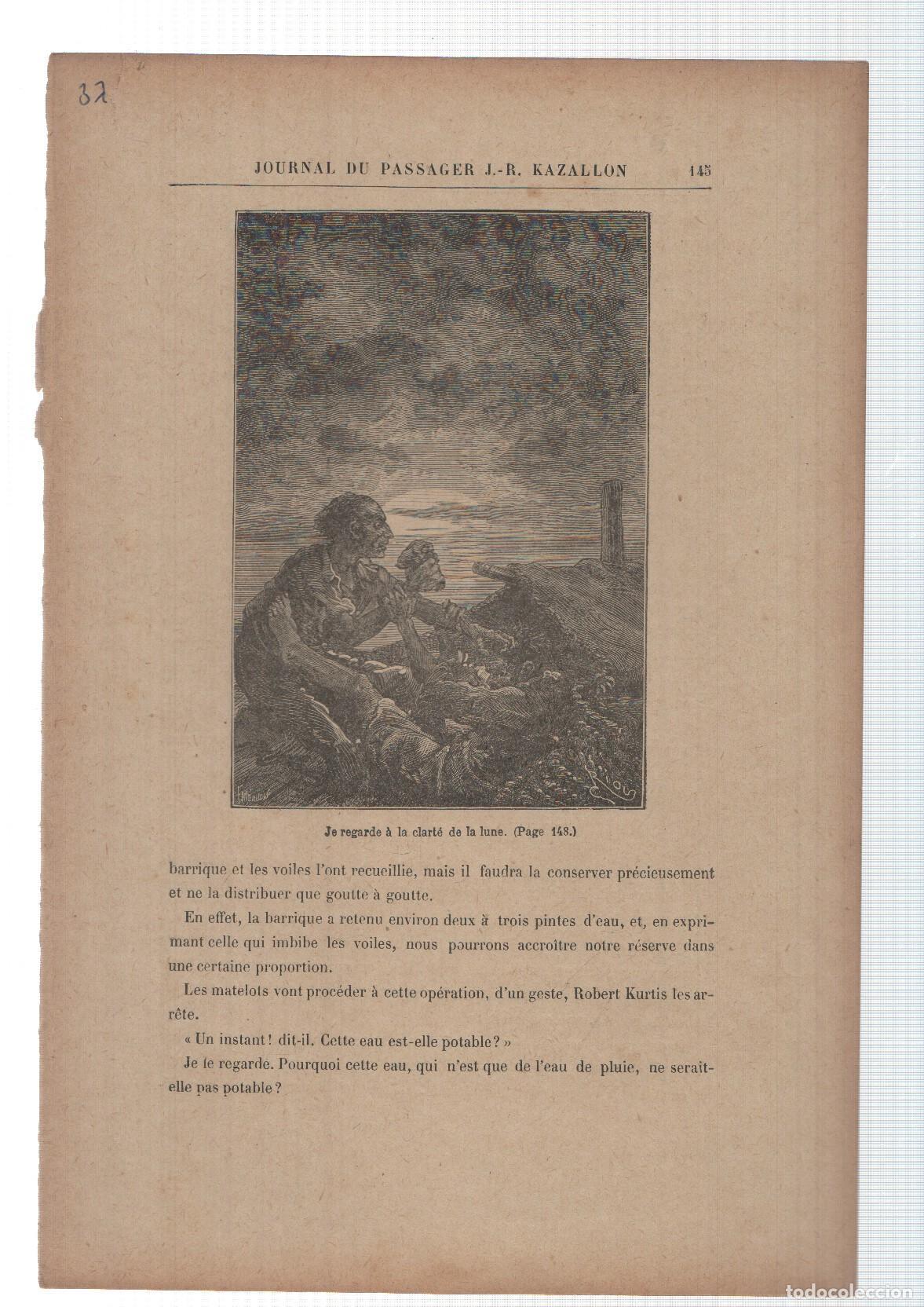 Postkarten: Le Chancellor de Jules Verne lamina 37