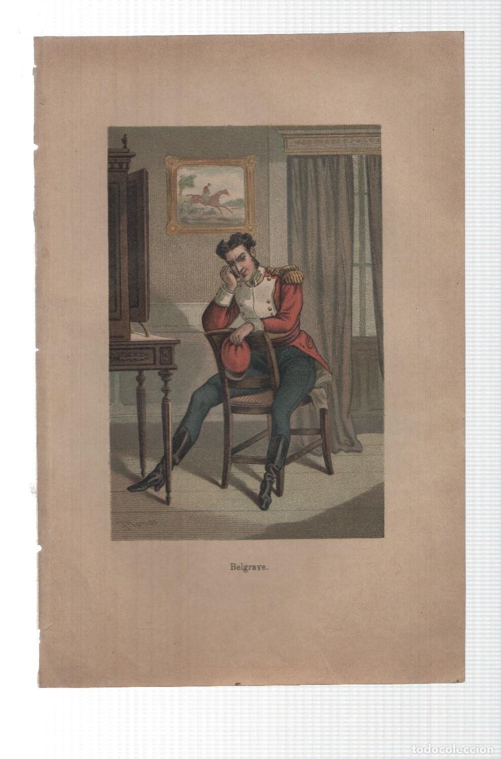 Cartes Postales: Lamina numero 23: Oscar y Amanda (amor y virtud triunfante), (se ignora nombre del ilustrador) -