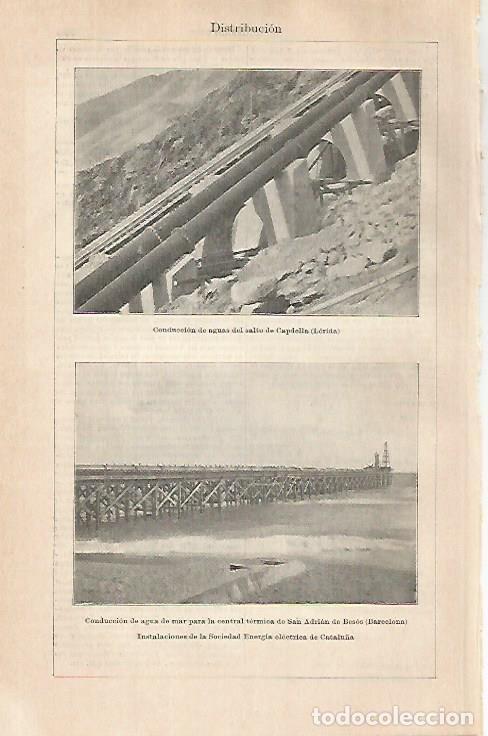 Postales: LAMINA ESPASA 31444: Salto de Capellada Lleida - Varios