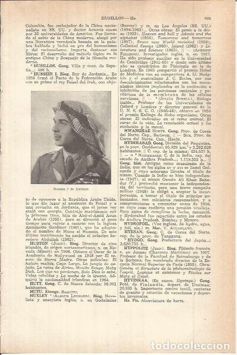 Postcards: LAMINA ESPASA 38176: Hussein I de Jordania - Varios