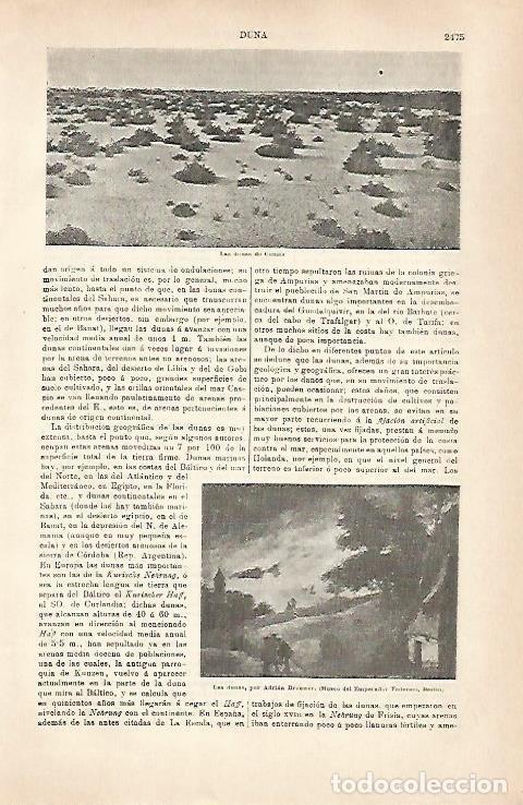 Postcards: LAMINA ESPASA 31577: Dunas de Cumas - Varios