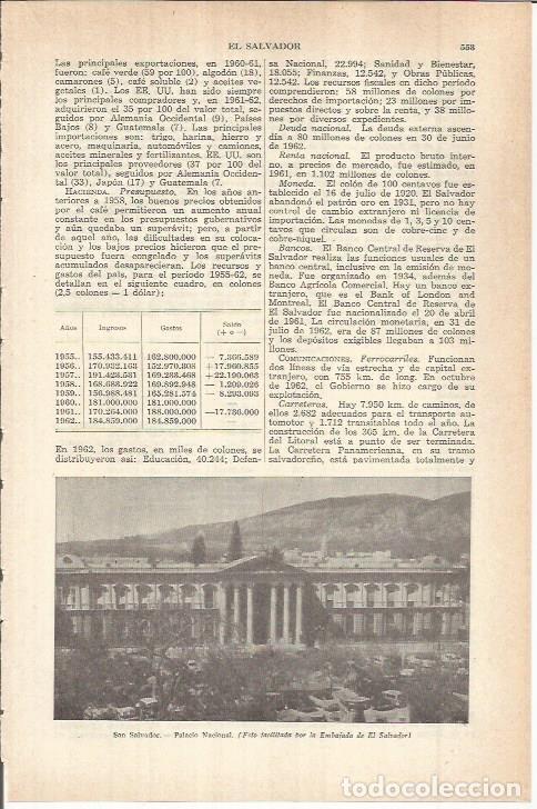 Cartes Postales: LAMINA ESPASA 38097: Palacio Nacional de El Salvador - Varios