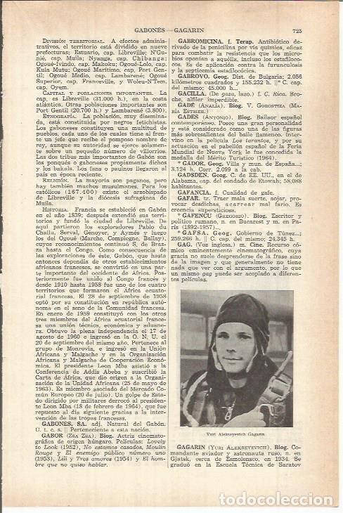Cartes Postales: LAMINA ESPASA 38154: Yuri Alekseyevich Gagarin - Varios