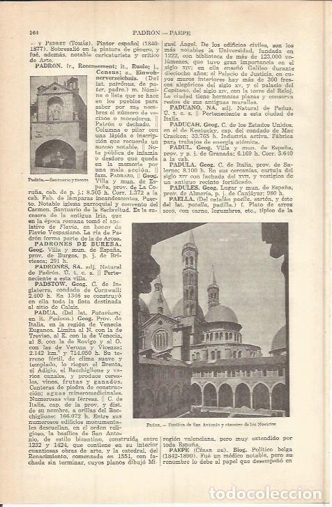 Cartes Postales: LAMINA ESPASA 37727: Basilica de San Antonio en Padua, Italia - Varios