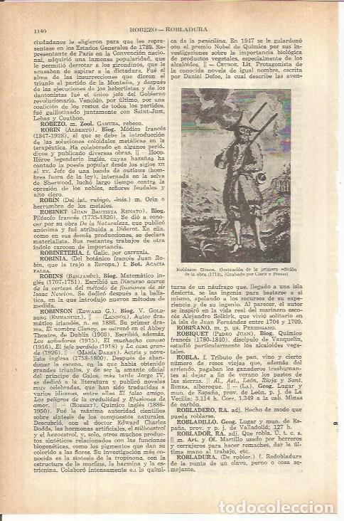 Cartoline: LAMINA ESPASA 37902: Ilustracion para Robinson Crusoe - Varios