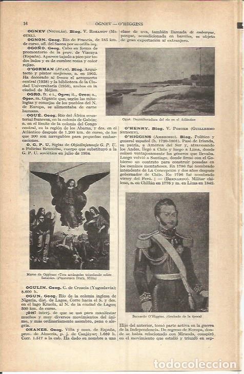 Cartoline: LAMINA ESPASA 37675: Bernard O'Higgings - Varios