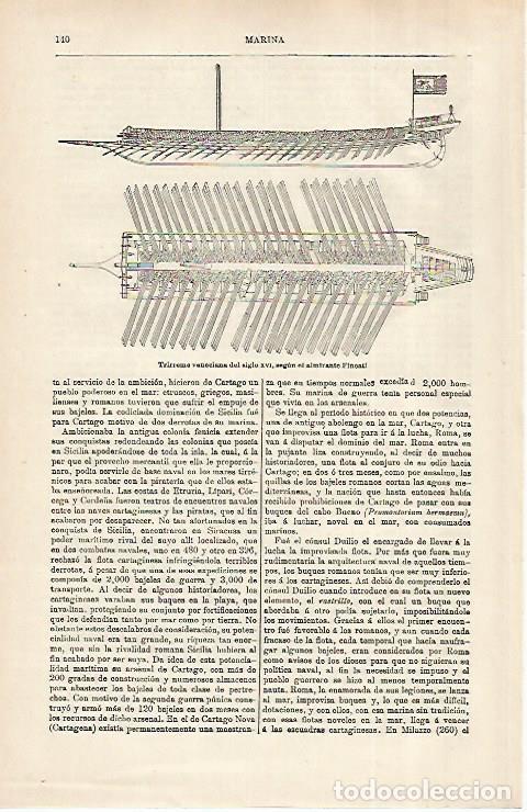 Cartoline: LAMINA ESPASA 31682: Trirreme veneciano - Varios