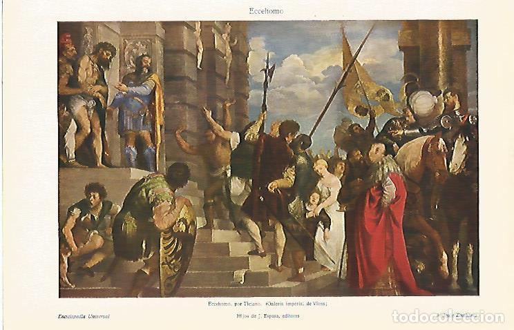 Postcards: LAMINA ESPASA 31642: Eccehomo por Tiziano - Varios