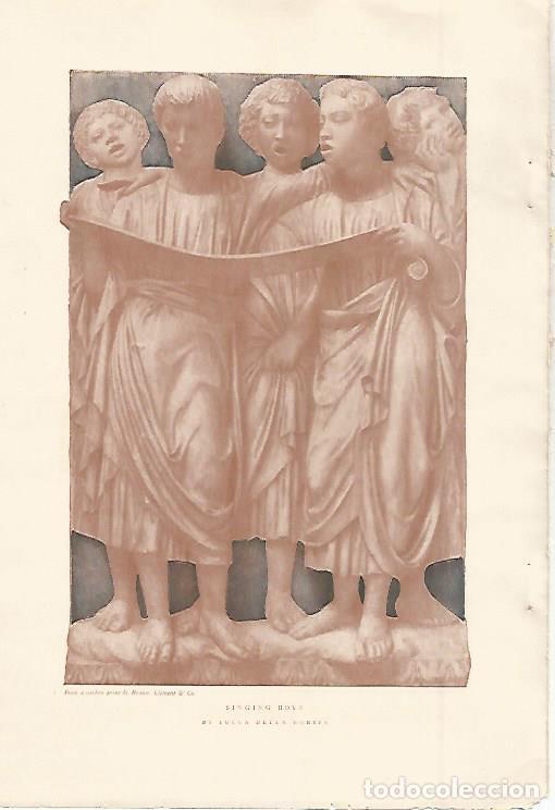 Postkarten: LAMINA 12424: Singing Boys por Lucca della Robbia - Varios